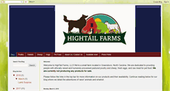Desktop Screenshot of hightailfarms.com